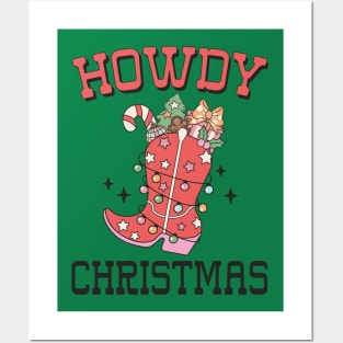 Howdy Christmas, Country Christmas Posters and Art